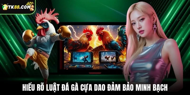 Hiểu rõ luật đá gà cựa dao đảm bảo minh bạch