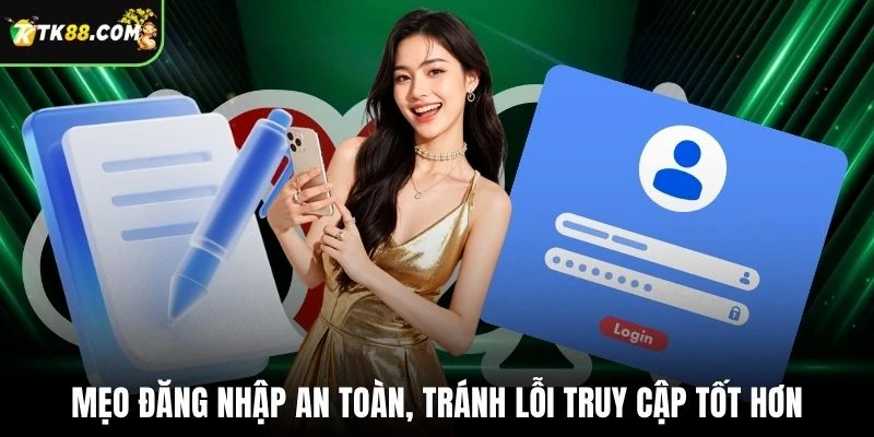 Mẹo đăng nhập an toàn, tránh lỗi truy cập tốt hơn